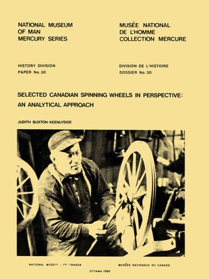 cover image of Selected Canadian spinning wheels in perspective